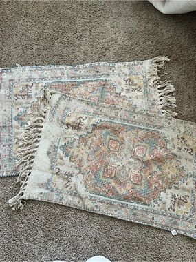 World Market Bathroom Boho Rug
